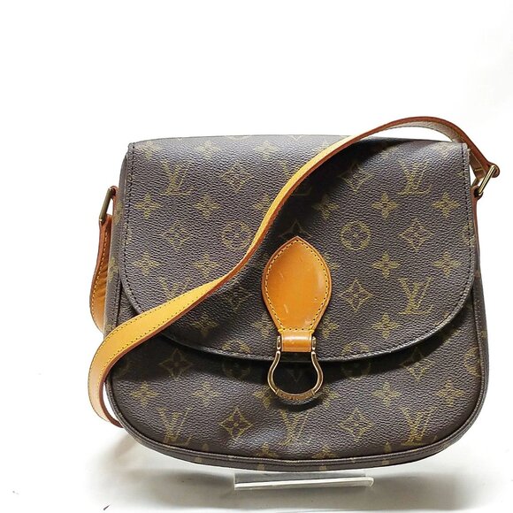 Louis Vuitton Saint Cloud GM Brown Monogram Shoulder Bag mon600-101025 - Picture 1 of 16
